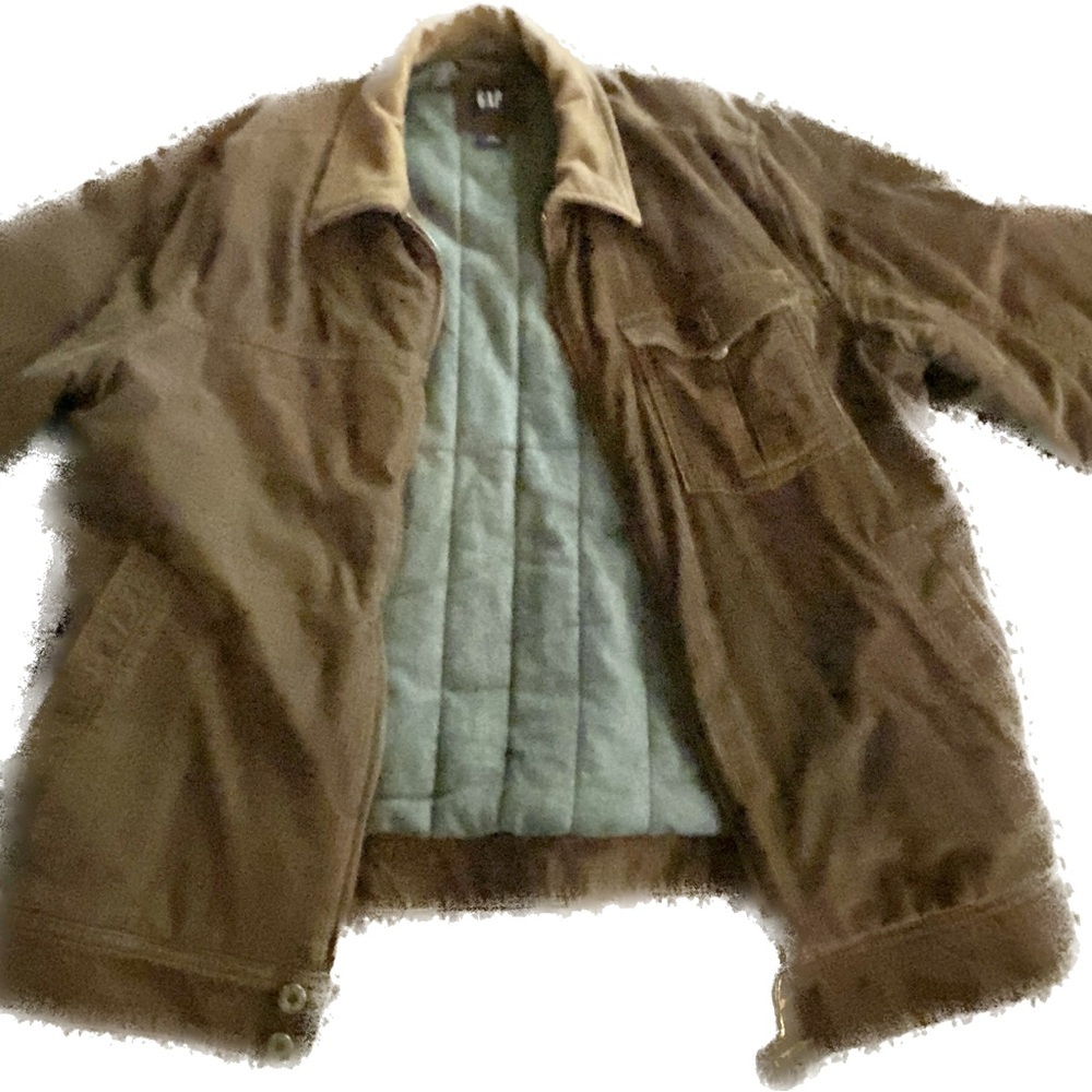 Gap Denim Corduroy/Sherpa Jacket.